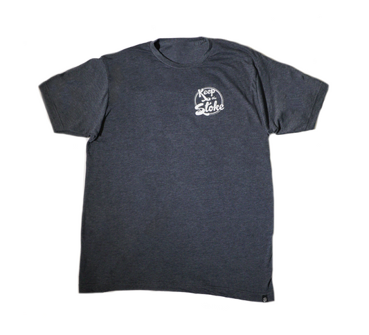 Classic Tri Tee Navy