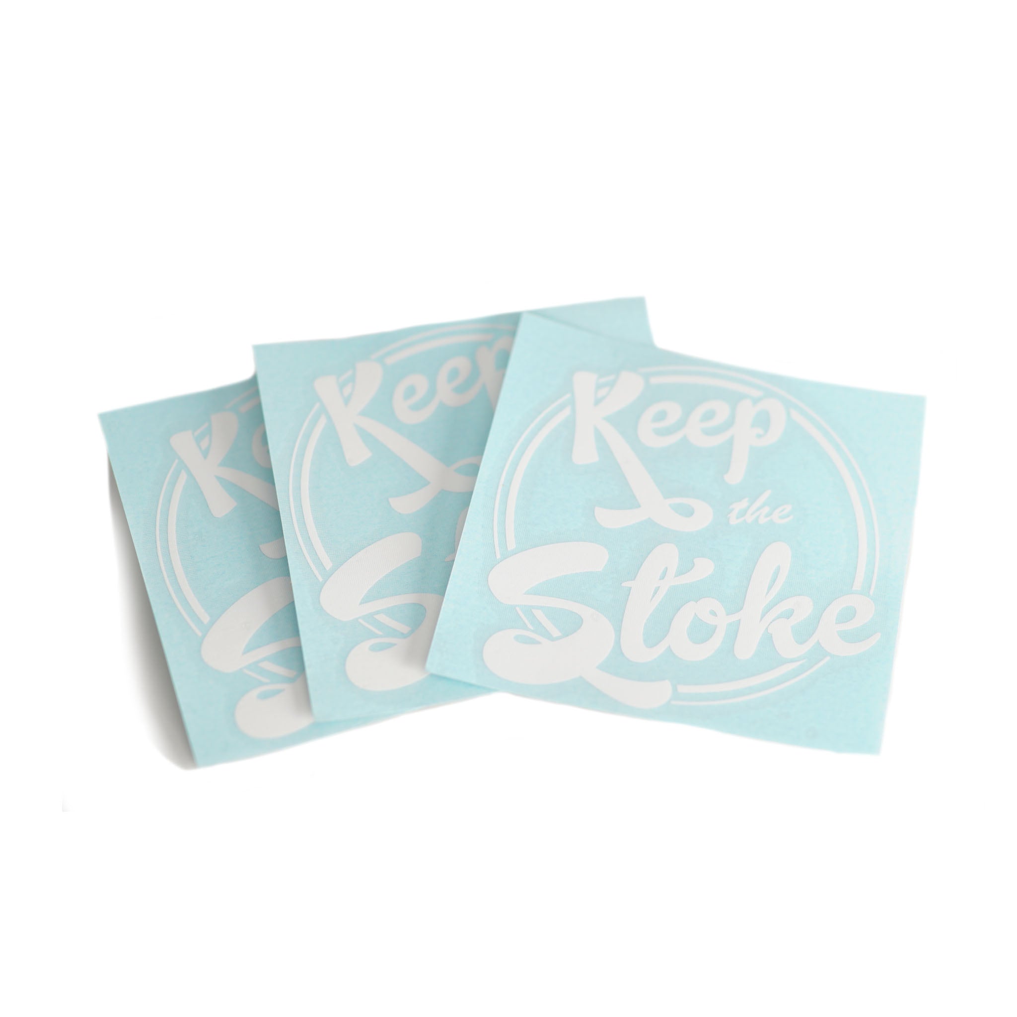 CLASSIC LOGO VINYL STICKER – Keep The Stoke
